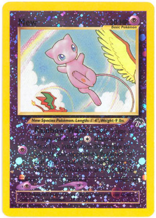 Pokemon Card - Southern Island Promo #1/18 - MEW (holo-foil)