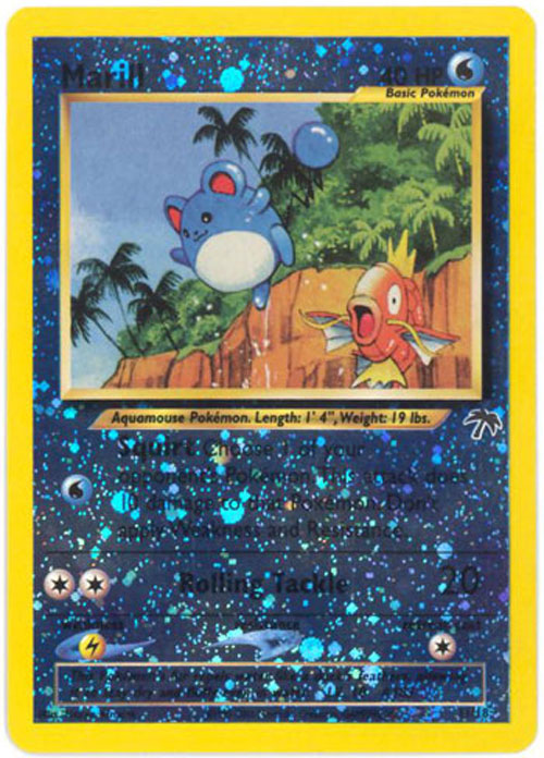 Pokemon Card - Southern Island Promo #11/18 - MARILL (holo-foil)