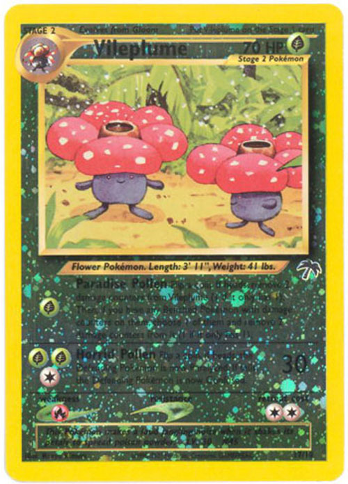 Pokemon Card - Southern Island Promo #17/18 - VILEPLUME  (holo-foil)