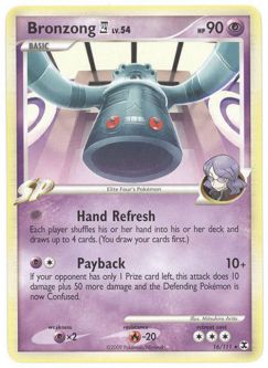 Pokemon Card - Rising Rivals 16/111 - BRONZONG 4 Lv.54 (rare)