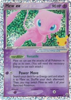 Pokemon Card - Celebrations Classic Collection 88/92 - MEW EX (holo-foil)