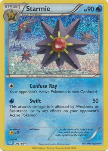 Pokemon Card - Classic Collection [CLB] 005/034 - STARMIE (holo-foil)