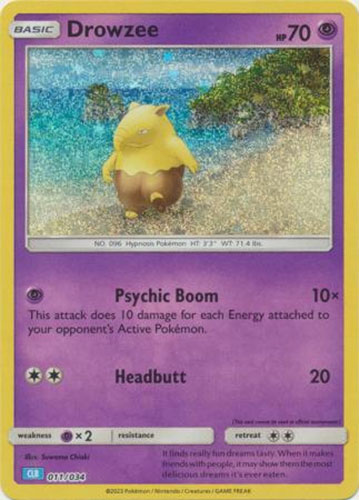 Pokemon Card - Classic Collection [CLB] 011/034 - DROWZEE (holo-foil)