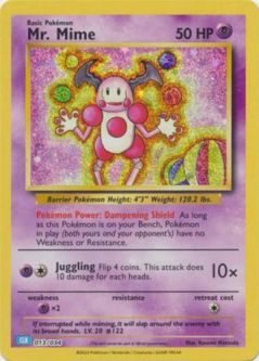 Pokemon Card - Classic Collection [CLB] 013/034 - MR. MIME (holo-foil)