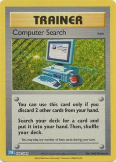 Pokemon Card - Classic Collection [CLB] 020/034 - COMPUTER SEARCH (holo-foil)
