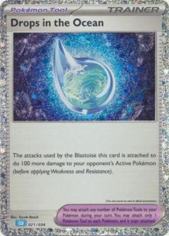 Pokemon Card - Classic Collection [CLB] 021/034 - DROPS IN THE OCEAN (holo-foil)
