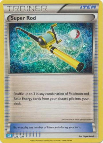 Pokemon Card - Classic Collection [CLB] 028/034 - SUPER ROD (holo-foil)