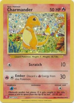 Pokemon Card - Classic Collection [CLC] 001/034 - CHARMANDER (holo-foil)