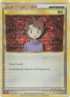 Pokemon Card - Classic Collection [CLC] 018/034 - BILL (holo-foil)