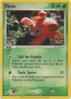 Pokemon Card - Classic Collection [CLV] 004/034 - PARAS (holo-foil)