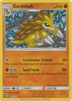 Pokemon Card - Classic Collection [CLV] 009/034 - SANDSLASH (holo-foil)