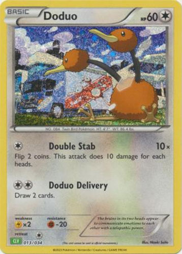 Pokemon Card - Classic Collection [CLV] 013/034 - DODUO (holo-foil