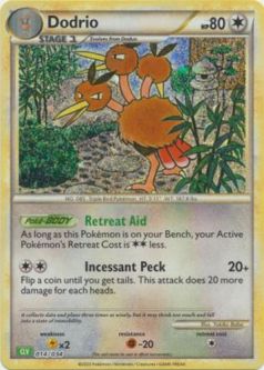 Pokemon Card - Classic Collection [CLV] 014/034 - DODRIO (holo-foil)