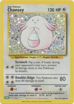 Pokemon Card - Classic Collection [CLV] 015/034 - CHANSEY (holo-foil)