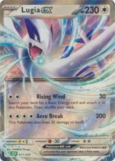 Pokemon Card - Classic Collection [CLV] 017/034 - LUGIA EX (holo-foil)
