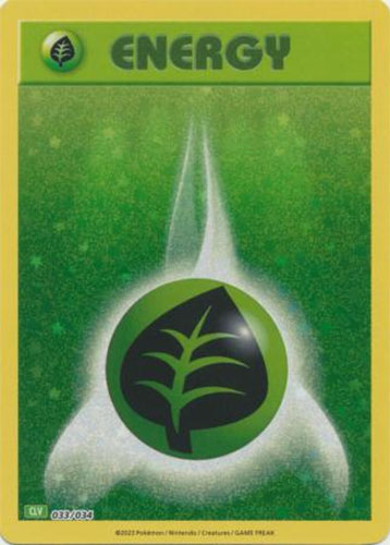 Pokemon Card - Classic Collection [CLV] 033/034 - GRASS ENERGY (holo-foil):  BBToyStore.com - Toys, Plush, Trading Cards, Action Figures & Games online  retail store shop sale