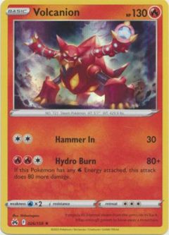 Pokemon Card - Crown Zenith 026/159 - VOLCANION (holo-foil)