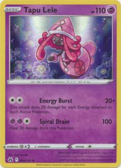 Pokemon Card - Crown Zenith 064/159 - TAPU LELE (holo-foil)