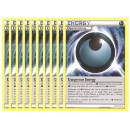 Pokemon Card - LOT OF 10 DANGEROUS ENERGY Cards