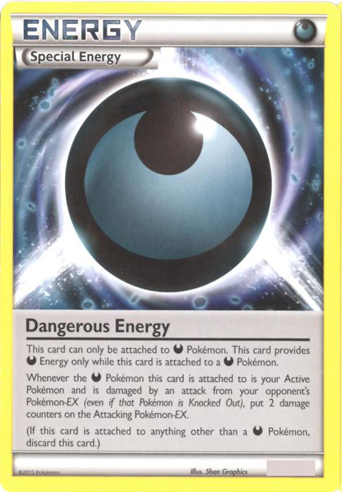 Pokemon Card - DANGEROUS ENERGY