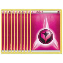 Pokemon Cards - LOT OF 10 FAIRY ENERGY Cards (pink)