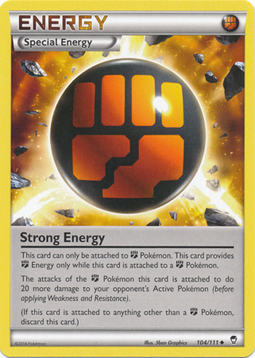 Pokemon Card - STRONG ENERGY