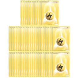 Pokemon Cards - LOT OF 50 LIGHTNING ENERGY Cards (yellow)