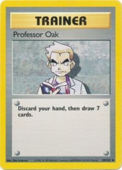 Pokemon Card - Base 88/102 - PROFESSOR OAK (uncommon)