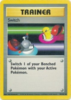 Pokemon Card - Base 95/102 - SWITCH (common)