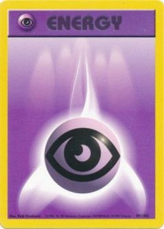 Pokemon Card - Base 101/102 - PSYCHIC ENERGY (common)