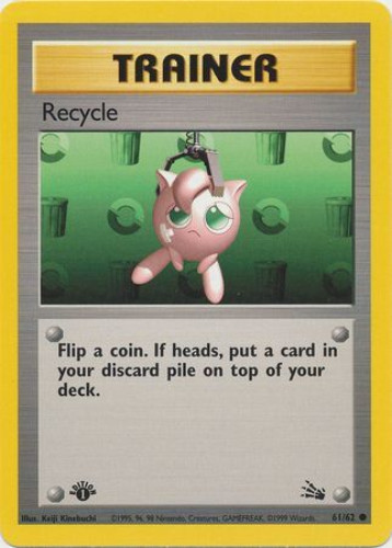 pokemon 62 card set Fossil Rare Gengar #20 or Paralyzed Complete 1999 1st Edition Fossil