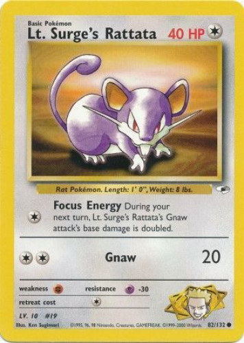 rattata pokemon card Rattata Team Rocket Returns NM, 72/109 Pokemon Card