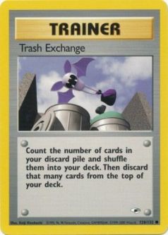 Pokemon Card - Gym Heroes 126/132 - TRASH EXCHANGE (common)