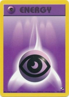 Pokemon Card - Gym Heroes 131/132 - PSYCHIC ENERGY (common)