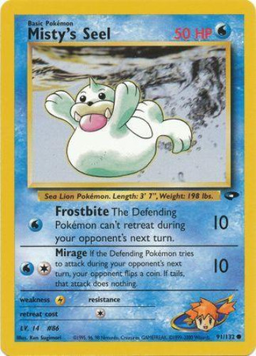 Pokemon - Misty39;s Seel (91) - Gym Challenge