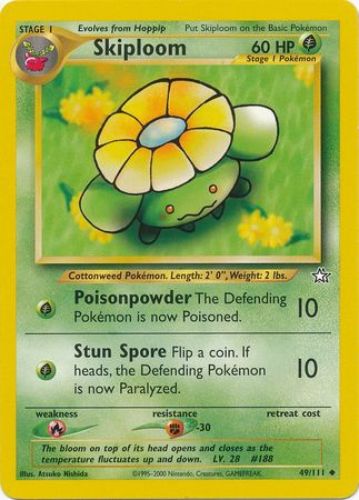 Skiploom (49/111) [Neo Genesis Unlimited] Moderately Played