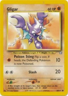 Pokemon Card - Neo Genesis 59/111 - GLIGAR (common)