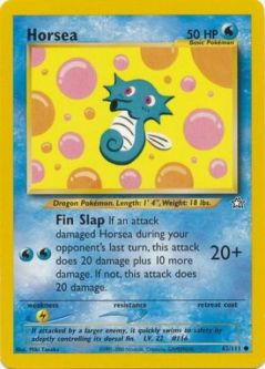 Pokemon Card - Neo Genesis 62/111 - HORSEA (common)