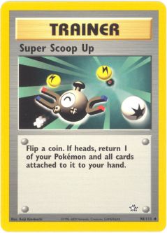 Pokemon Card - Neo Genesis 98/111 - SUPER SCOOP UP (uncommon)