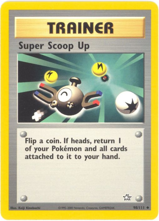 scoop up pokemon card 2002 Legendary Collection #104 Reverse Holo Price Guide Flip a coin Vintage Rare - Scoop up