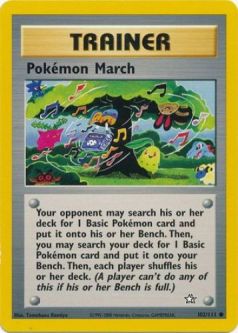 Pokemon Card - Neo Genesis 102/111 - POKEMON MARCH (common)