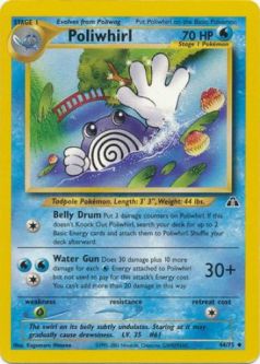 Pokemon Card - Neo Discovery 44/75 - POLIWHIRL (uncommon)