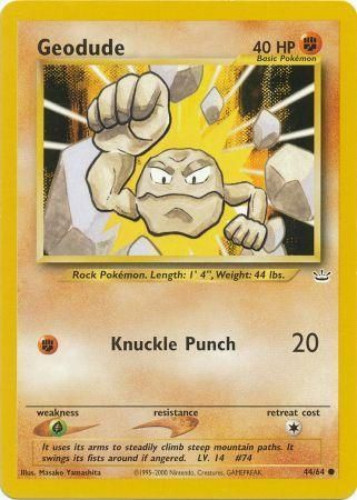 pokemon card geodude whether youre playing Magic Pokemon Trading Card Game Sun