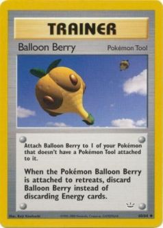 Pokemon Card - Neo Revelation 60/64 - BALLOON BERRY (uncommon)