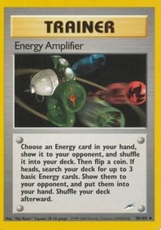 Pokemon Card - Neo Destiny 98/105 - ENERGY AMPLIFIER (uncommon)