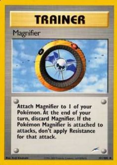 Pokemon Card - Neo Destiny 101/105 - MAGNIFIER (uncommon)