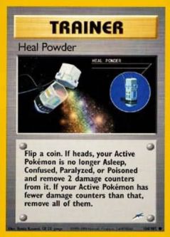 Pokemon Card - Neo Destiny 104/105 - HEAL POWDER (common)