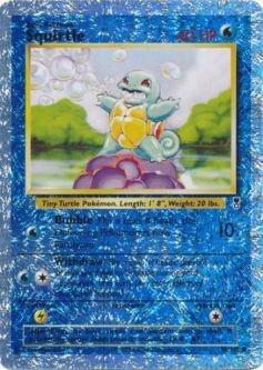 Pokemon Card - Legendary Collection 95/110 - SQUIRTLE (reverse holo)