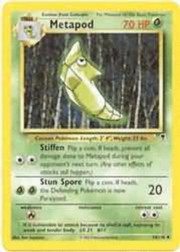 Pokemon Card - Legendary Collection 54/110 - METAPOD (uncommon)