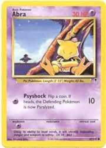 Pokemon Card - Legendary Collection 67/110 - ABRA (common)